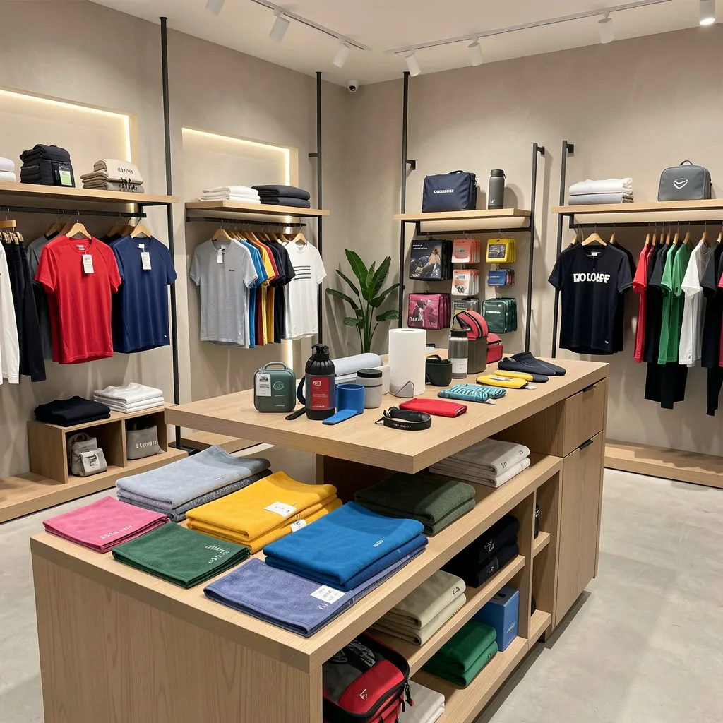 Cooling towel laid flat showing texture