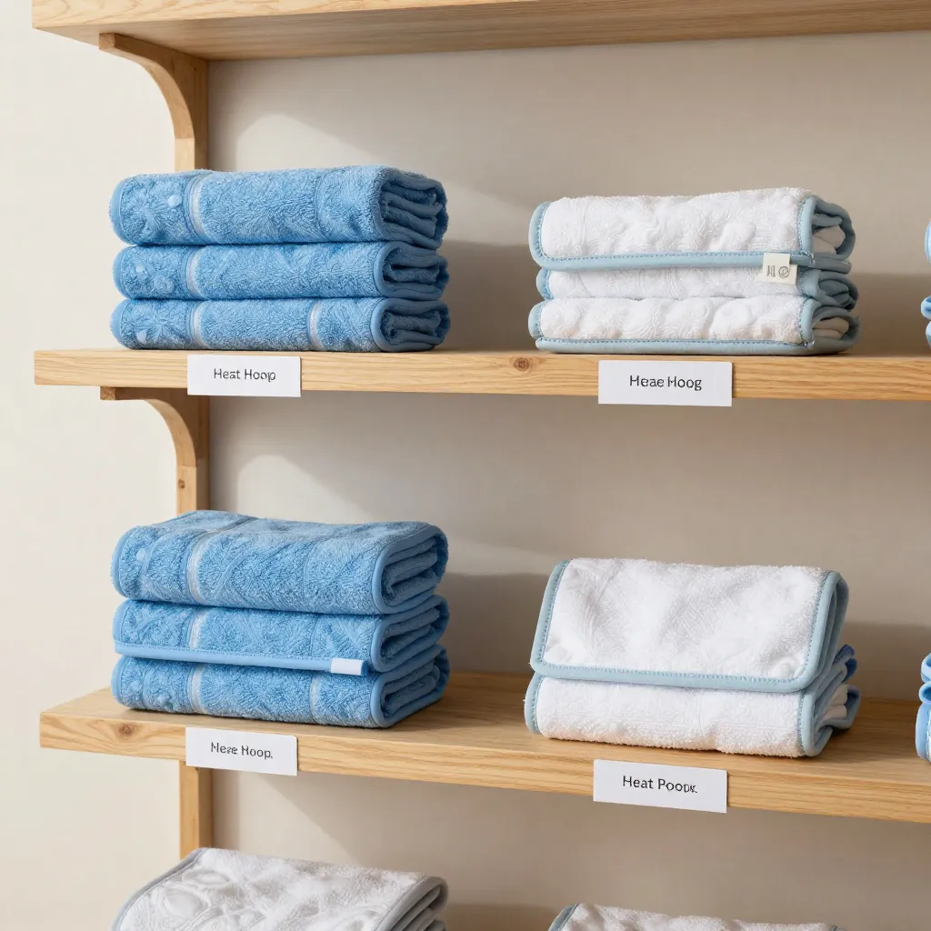 Heat chamber test setup with temperature readouts