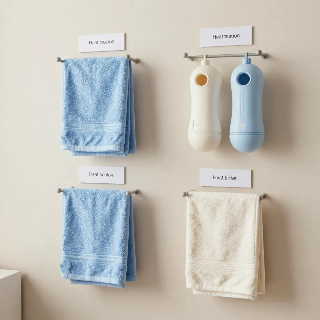 Before and after temperature comparison chart